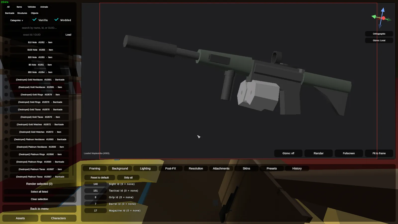 Bolt on attachments